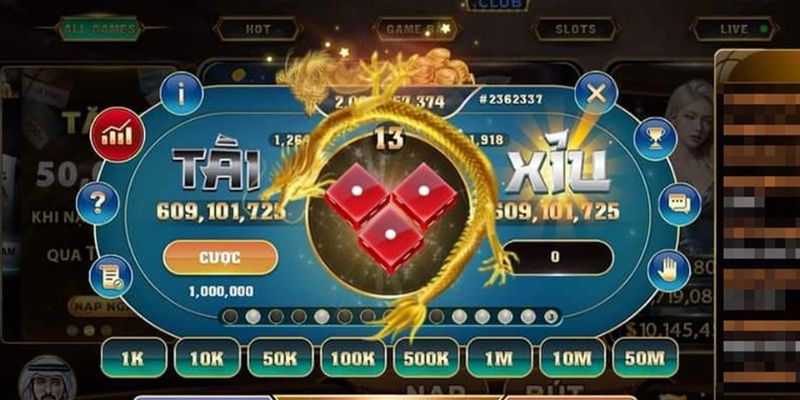 Các ô cược trong tài xỉu 2024